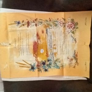 Footprints Cotton Tea Towel